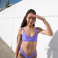 Sports Bottom in purple