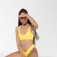 Sports top in yellow