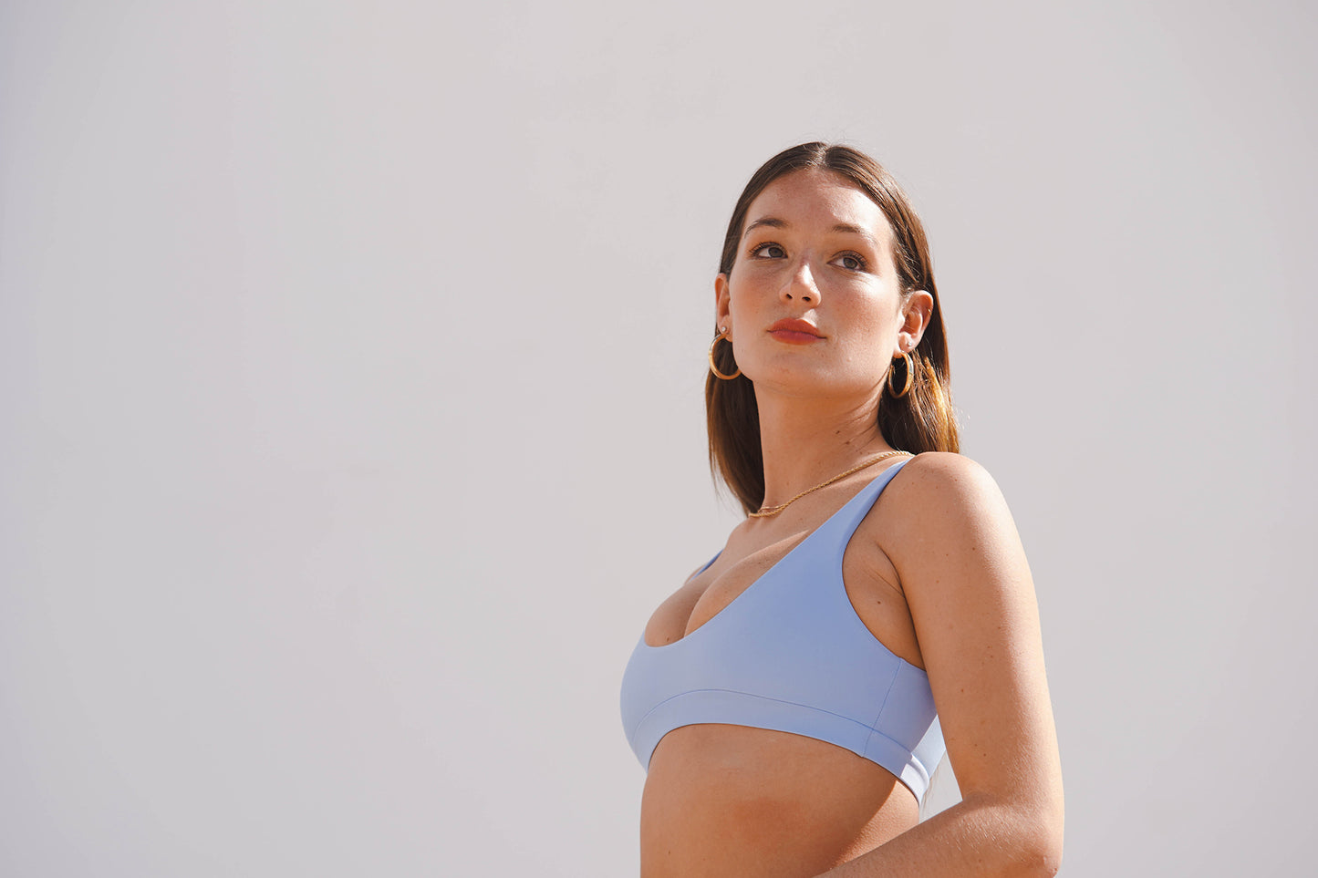 Sports top in blue