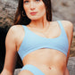 Sports top in blue