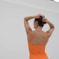 Swimsuit in orange